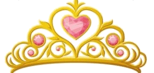 Couronne dorée illustrée