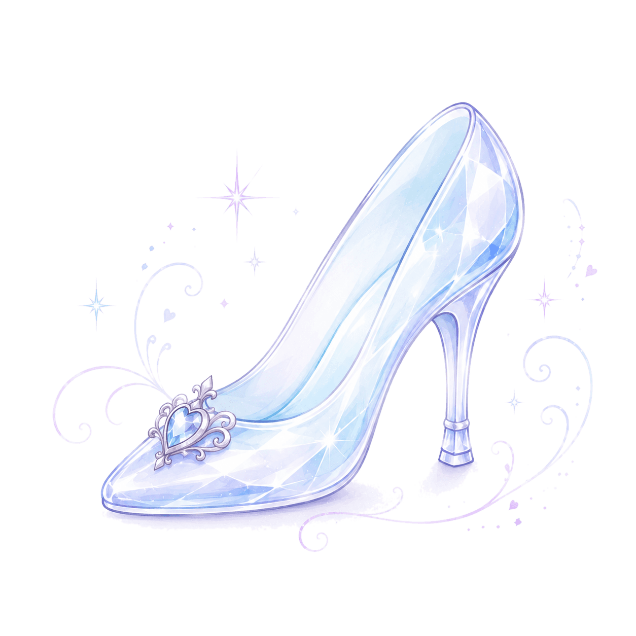 Pantoufle de verre de Cendrillon